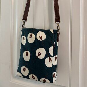 Maika Recycled Canvas Crossbody Bag – Eco-Friendly Floral Crossbody